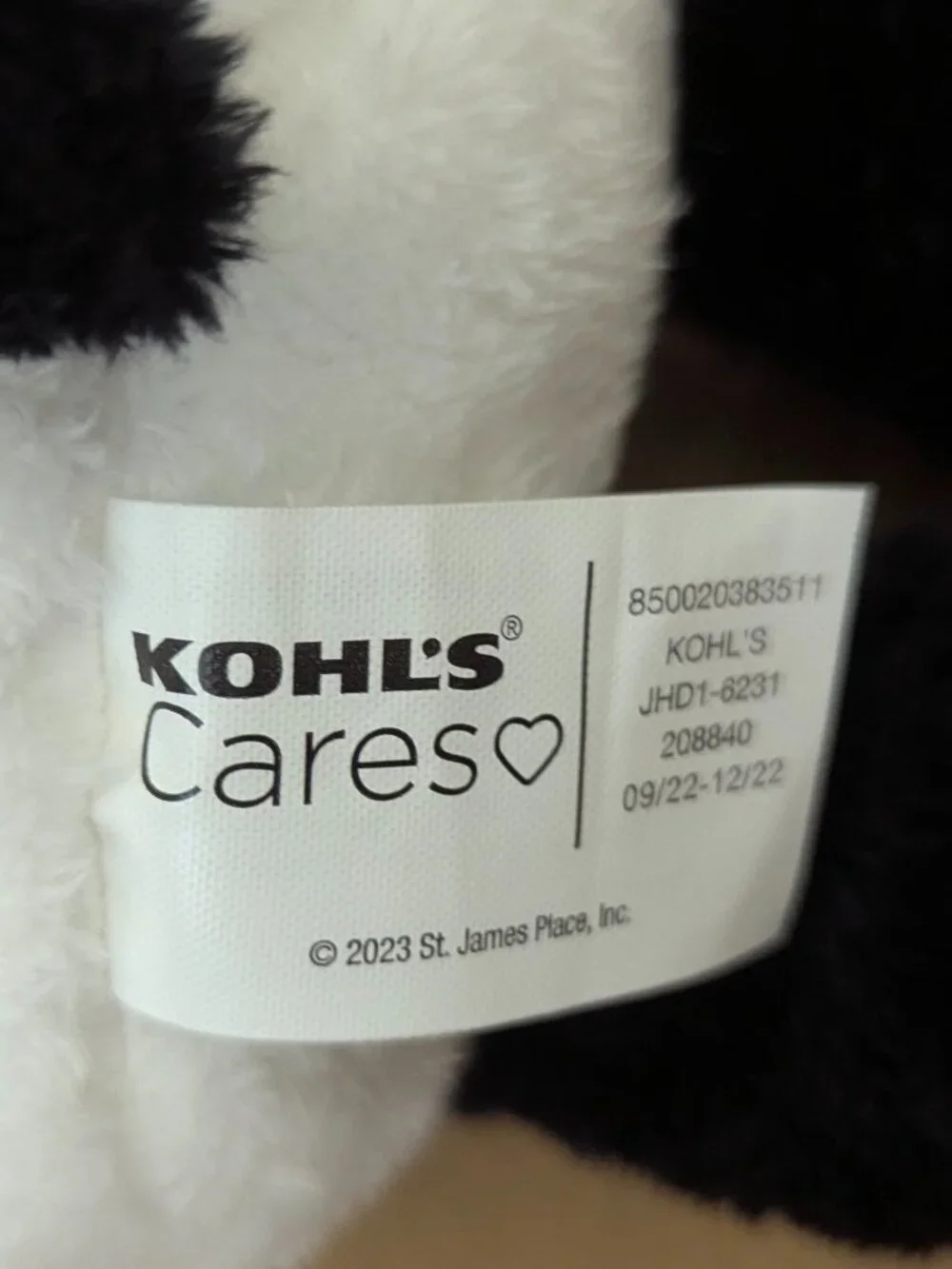 Kohl's Cares Nana Loves You More Hardback by Jimmy Fallon and Stuffed Panda